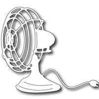 Frantic Stamper Cutting Die - Retro Fan