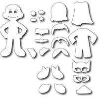 Frantic Stamper Cutting Die - Super Hero Kid