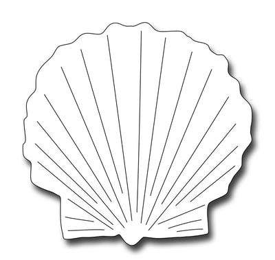 Frantic Stamper Cutting Die - Scallop Shell