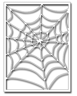 Frantic Stamper Cutting Die - Spiderweb Card Panel