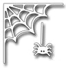 Frantic Stamper Cutting Die - Spiderweb Corner And Spider