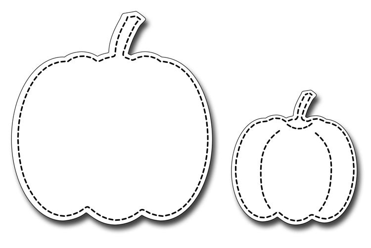 Frantic Stamper Cutting Die - Stitched Pumpkins