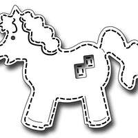 Frantic Stamper Cutting Die - Stitched Horse