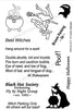 Frantic Stamper Clear Stamp - Set - Best Witches