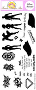 Frantic Stamper Clear Stamp - Set - Superheroes