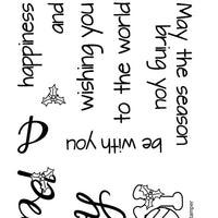 Frantic Stamper Clear Stamp - Set - Joy and Peace