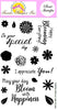 Frantic Stamper Clear Stamp - Set - Floral Blooms