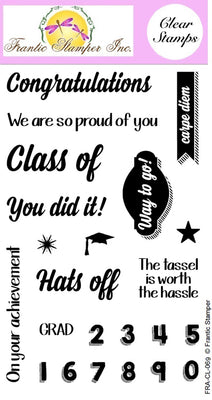 Frantic Stamper Clear Stamp - Set - You Did It!