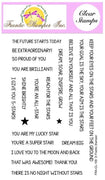 Frantic Stamper Clear Stamp - Set - Reach for the Stars