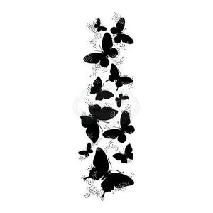 Woodware Clear Stamps - Butterfly Cascade