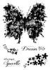 Woodware Clear Stamps - Butterfly Sparkle