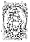 Woodware Clear Stamps - Ship Ahoy