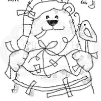 Woodware Clear Stamps - Sticky Bear