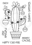 Woodware Clear Stamps - Merry Cactus