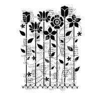 Woodware Clear Stamps - Dreamy Garden