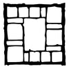 Woodware Stencils -  Paved Frame