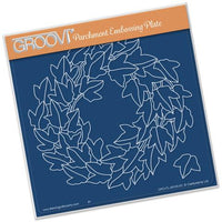 Groovi Template - Ivy Wreath A5 Square Plate