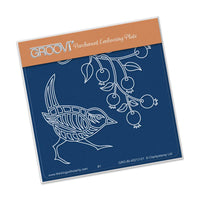 Wren & Rose Hips A6 Baby Plate
