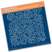 Groovi Flower Tangle A5 Sq