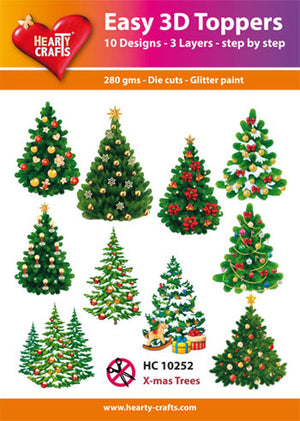 Easy 3D - Christmas Trees