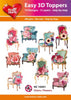 Hearty Crafts Easy 3D Toppers Chairs and Flowers