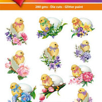Hearty Crafts Easy 3D Toppers Easter Chicks