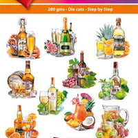 Hearty Crafts Easy 3D Toppers Drinks and Cocktails
