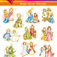 Hearty Crafts Easy 3D Toppers - Lovely Angels