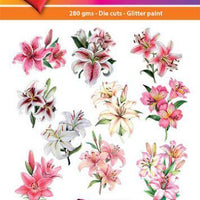 Hearty Crafts Easy 3D Toppers - Lillies