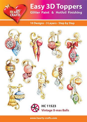Hearty Crafts Easy 3D Toppers: Coffee & Tea