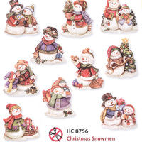Easy 3-D Topper - Snowman