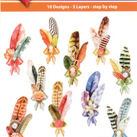Easy 3D Toppers: Feathers