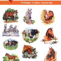 Easy 3D Toppers: Horses