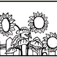Hobby Solution Embossing Folder - Sunflower
