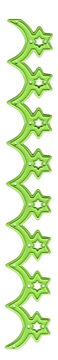 Interlace Border Dies - Christmas Stars