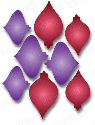 Dee's Distinctively Dies - Small Tree Decorations