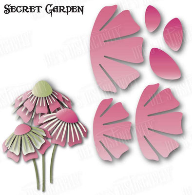 Dee's Distinctively Dies - Secret garden Flower 3