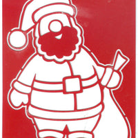 Christmas World Stencil - Santa