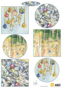 Marianne Design Christmas Baubles Cutting Sheet