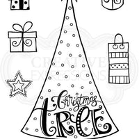 Woodware Clear Stamps - Dotty Tree