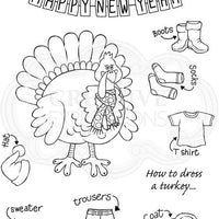 Woodware Clear Stamps - Turkey