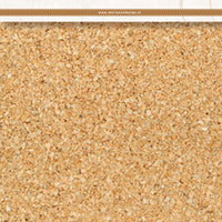 Decoration - Adhesive cork sheets