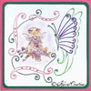 KC Embroidery Pattern - Butterfly Border