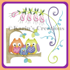 KC Embroidery Pattern - Designs of Spring