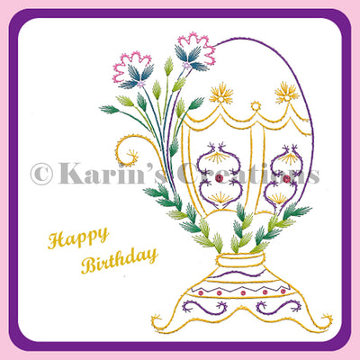 KC Embroidery Pattern - Spring has Sprung