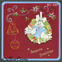 KC Embroidery Pattern- Christmas Hanging Ornaments