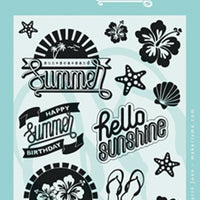 Marianne Design Clear Stamp - Summer