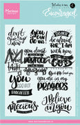 Marianne Design Stamps Encouraged