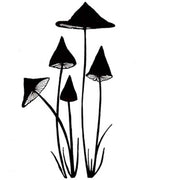 Lavinia Stamps - Slender Mushrooms