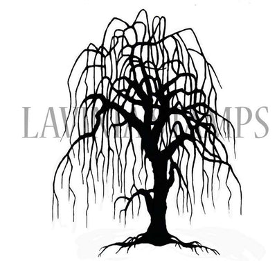 Lavinia Stamps - Weeping Willow Tree